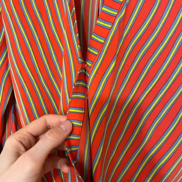 VERY SORRY, DONATED — Diane von Furstenberg Silk Wrap Blouse - Picture 14 of 14